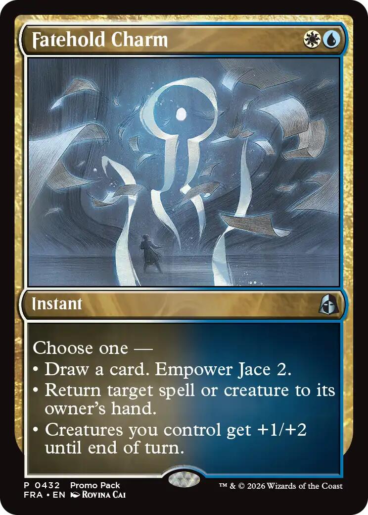 Fatehold Charm [Reality Fracture Promos] | Magic Magpie
