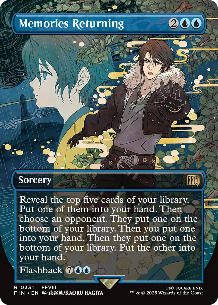 Memories Returning (Borderless) [FINAL FANTASY] | Magic Magpie