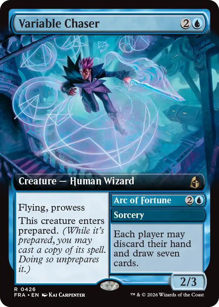 Variable Chaser (Extended Art) [Reality Fracture] | Magic Magpie