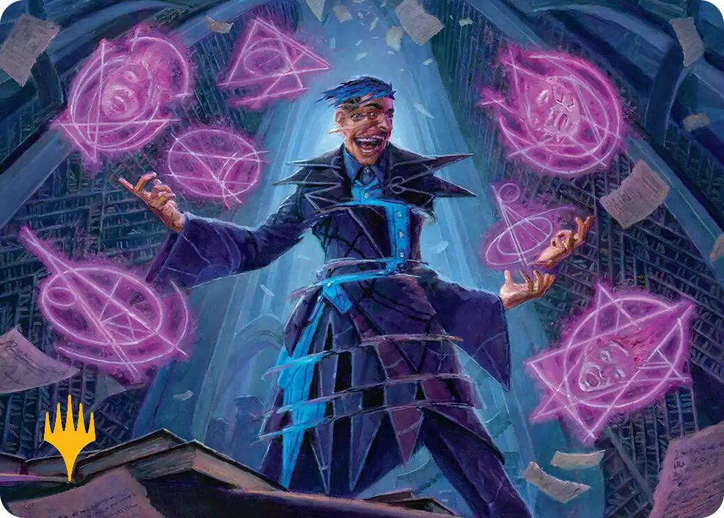 Dark Matter Manipulator Art Card (Gold-Stamped) [Reality Fracture Art Series] | Magic Magpie