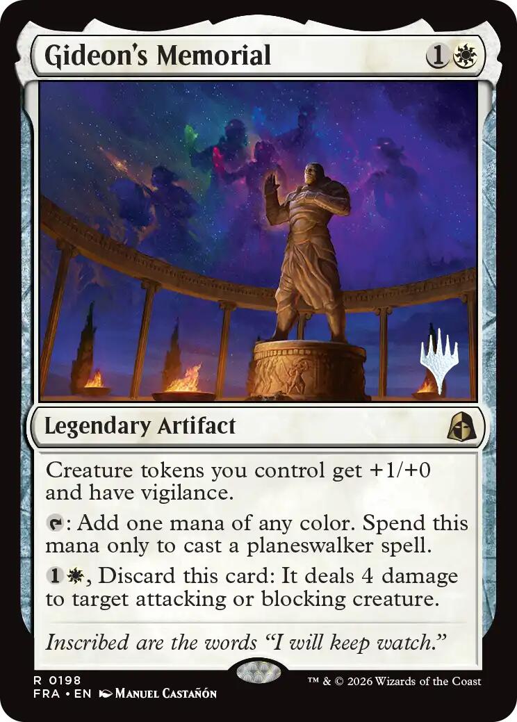 Gideon's Memorial [Reality Fracture Promos] | Magic Magpie
