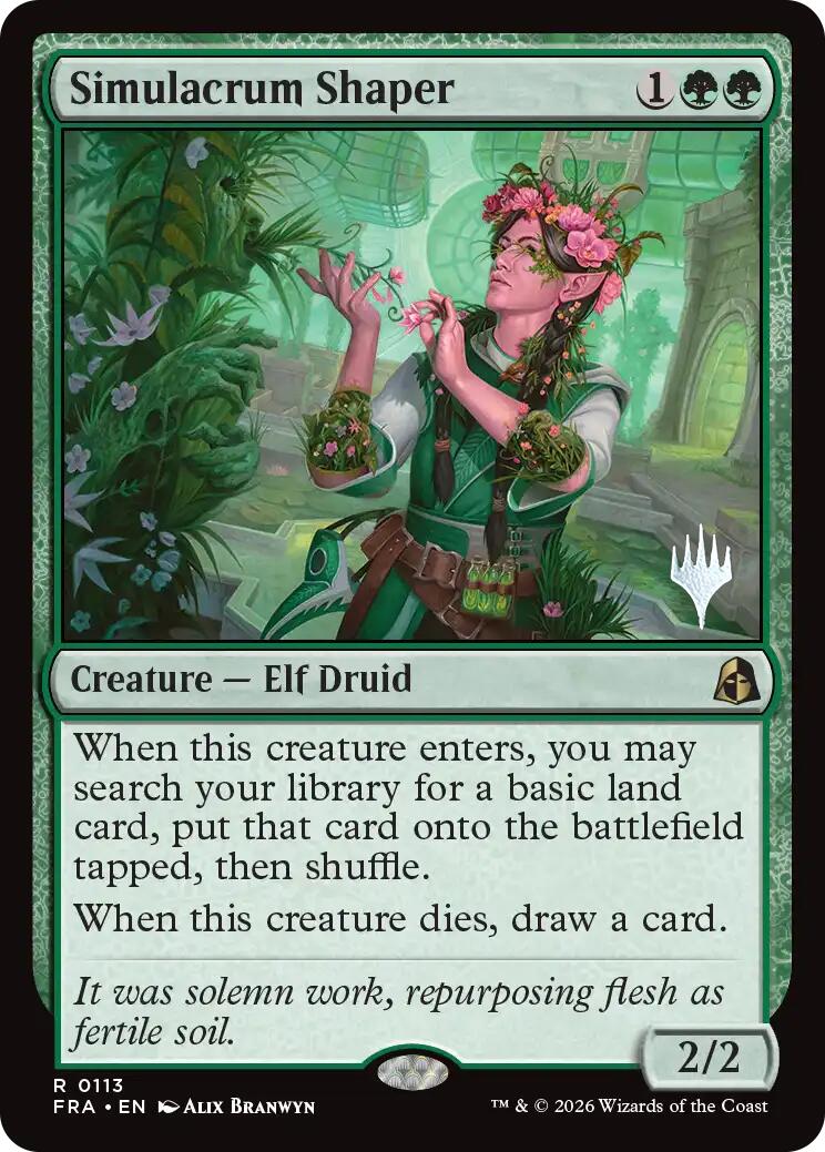 Simulacrum Shaper [Reality Fracture Promos] | Magic Magpie