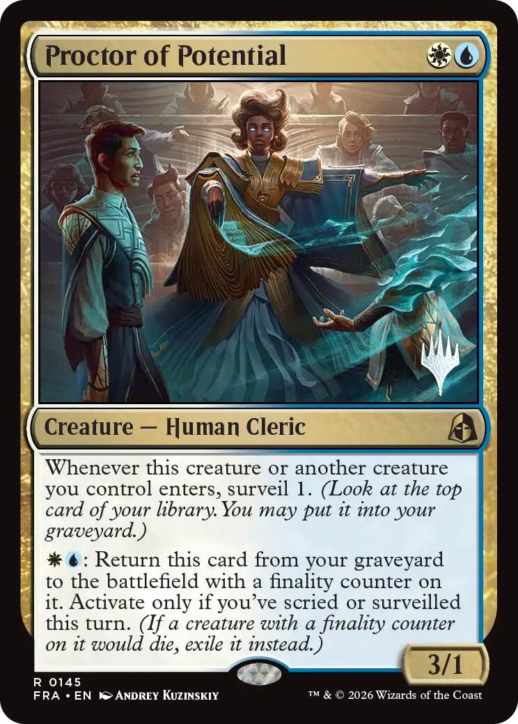 Proctor of Potential [Reality Fracture Promos] | Magic Magpie