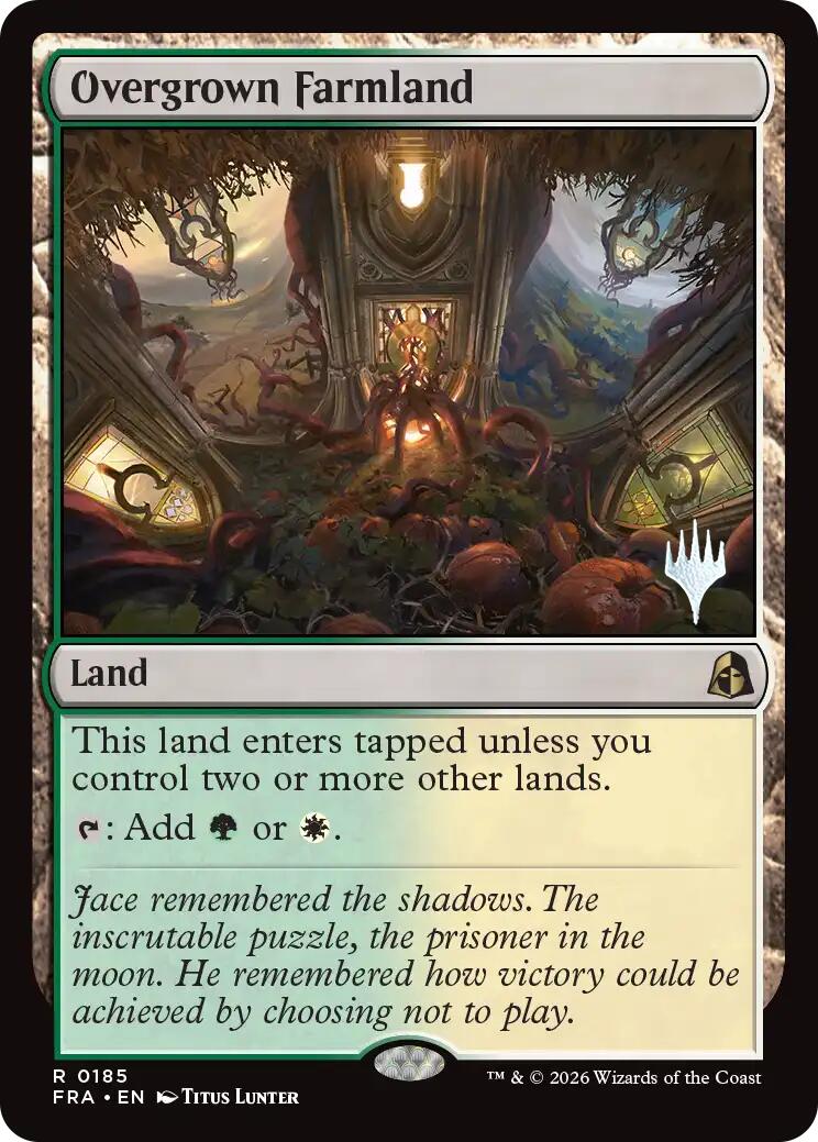Overgrown Farmland [Reality Fracture Promos] | Magic Magpie