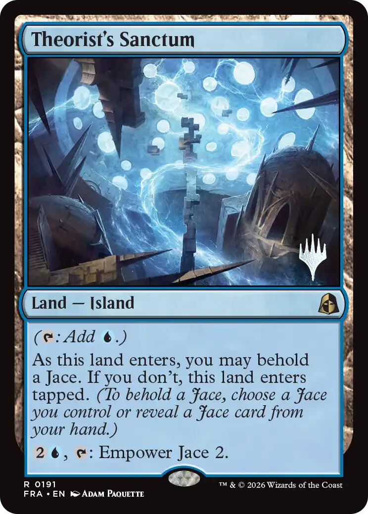Theorist's Sanctum [Reality Fracture Promos] | Magic Magpie