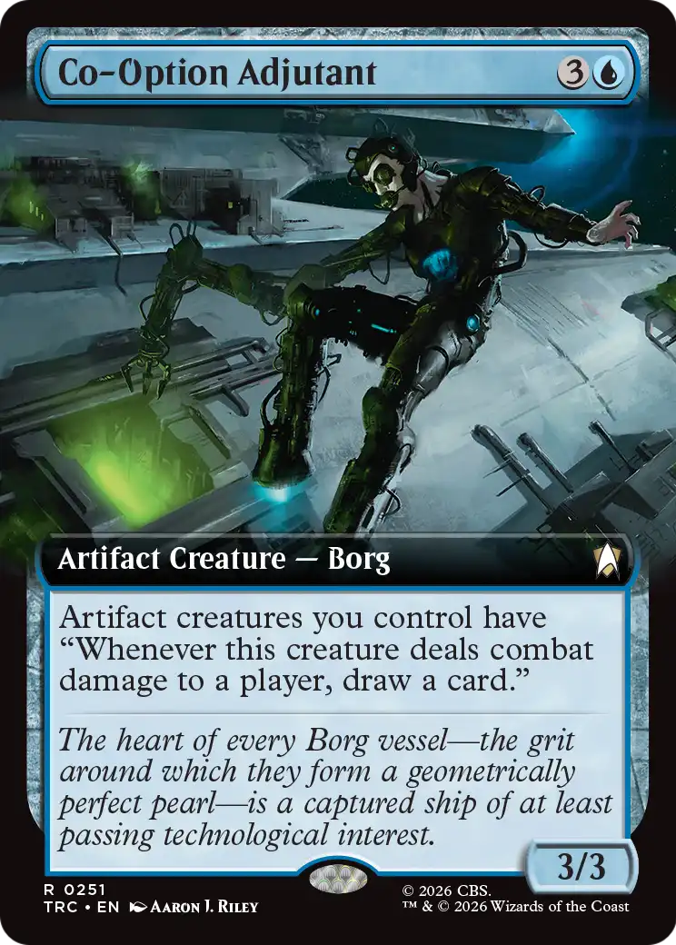 Co-Option Adjutant (Extended Art) [Star Trek Commander] | Magic Magpie