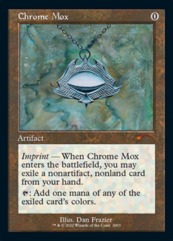 Chrome Mox (Retro) [Secret Lair Countdown Kit] | Magic Magpie