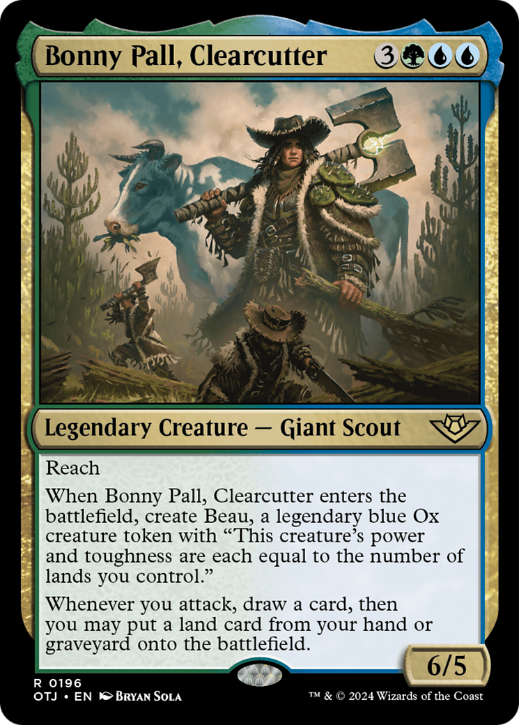 Bonny Pall, Clearcutter [Outlaws of Thunder Junction] | Magic Magpie