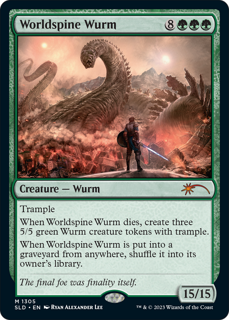 Worldspine Wurm [Secret Lair Drop Series] | Magic Magpie