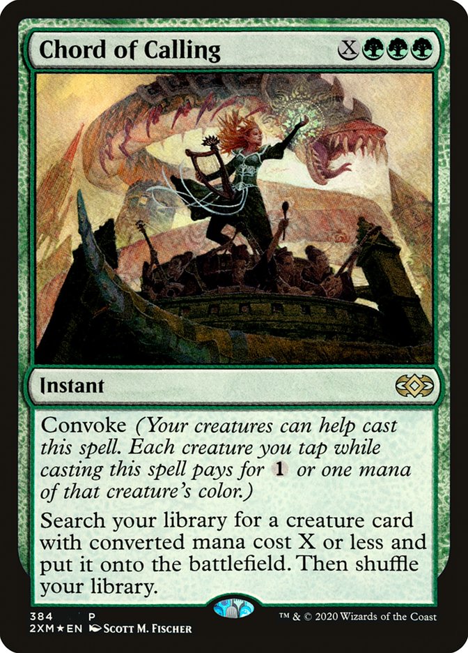 Chord of Calling [Double Masters Promos] | Magic Magpie