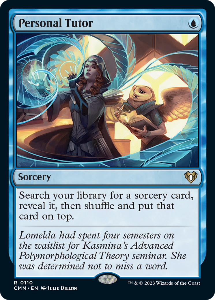 Personal Tutor [Commander Masters] | Magic Magpie