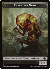 Phyrexian Germ // Phyrexian Beast Double-Sided Token [Foundations Commander Tokens] | Magic Magpie
