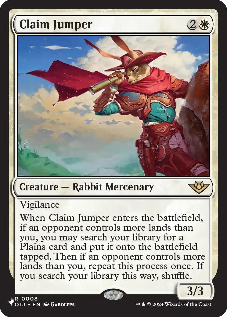 Claim Jumper [The List] | Magic Magpie