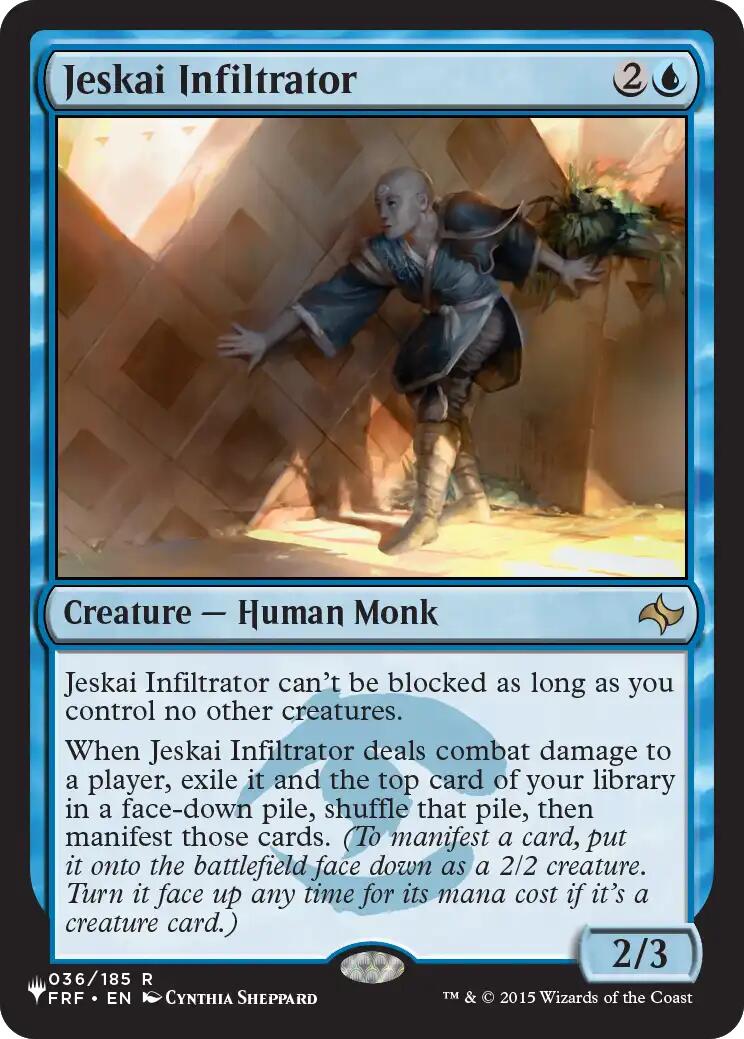 Jeskai Infiltrator [The List] | Magic Magpie