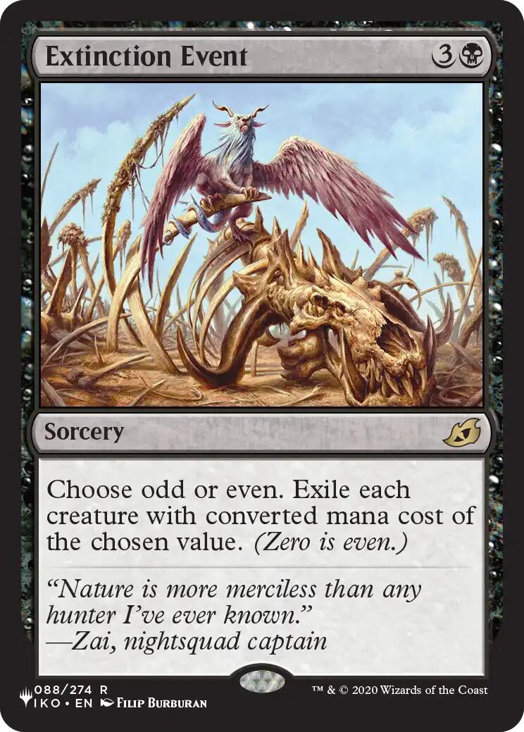 Extinction Event [The List] | Magic Magpie