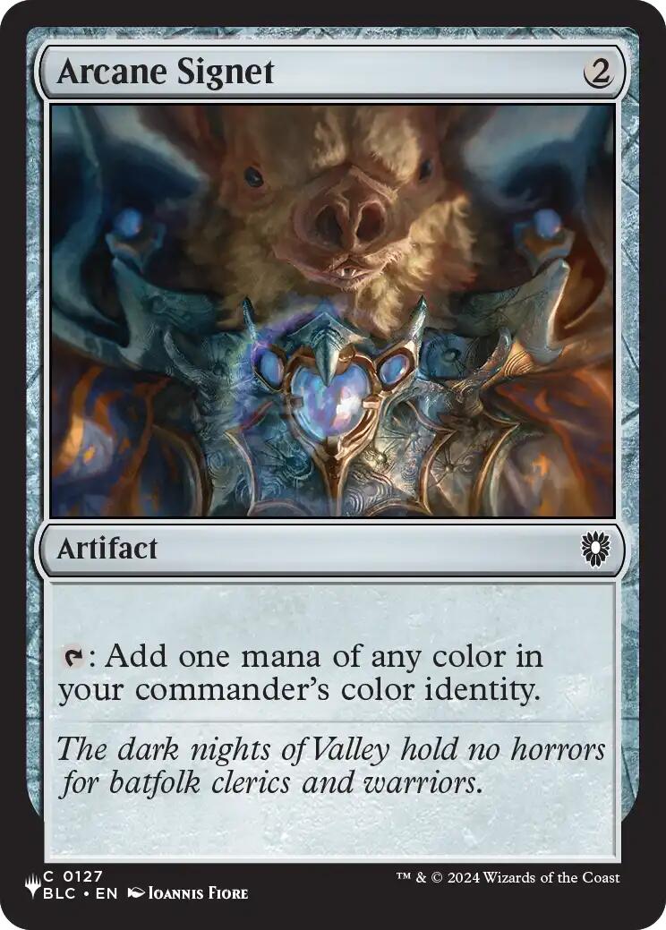 Arcane Signet (BLC) [The List] | Magic Magpie