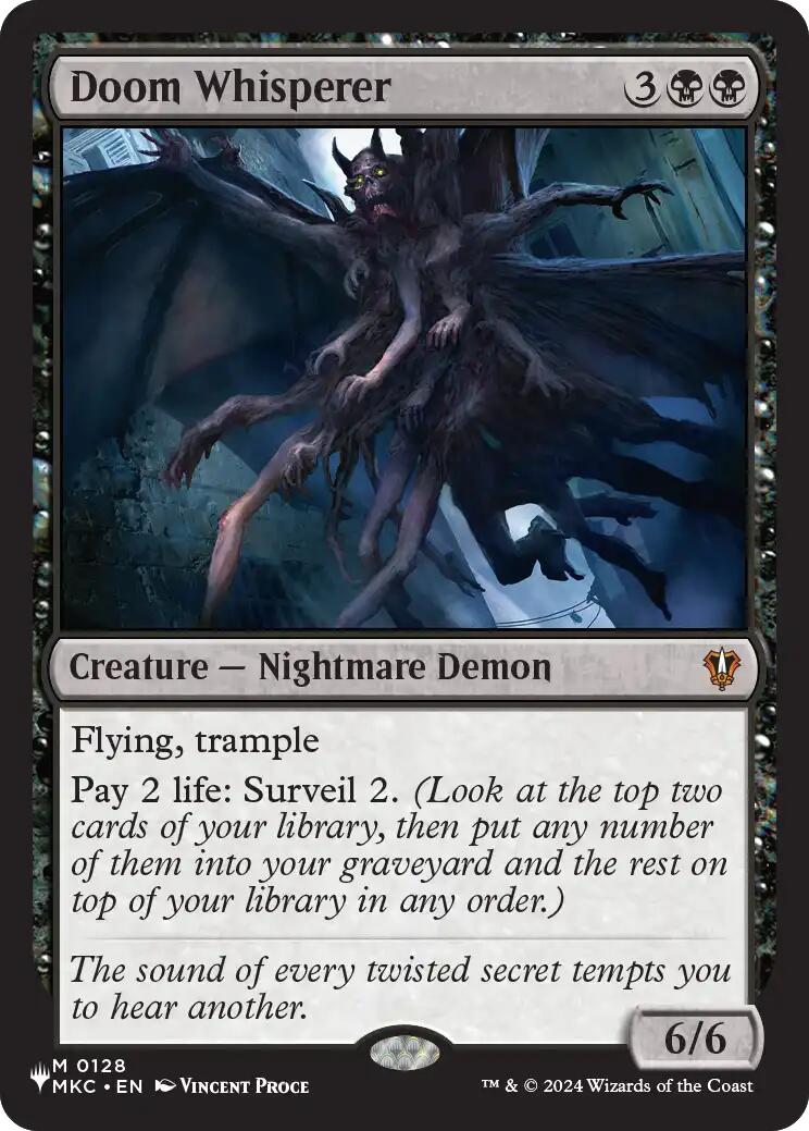 Doom Whisperer [The List] | Magic Magpie