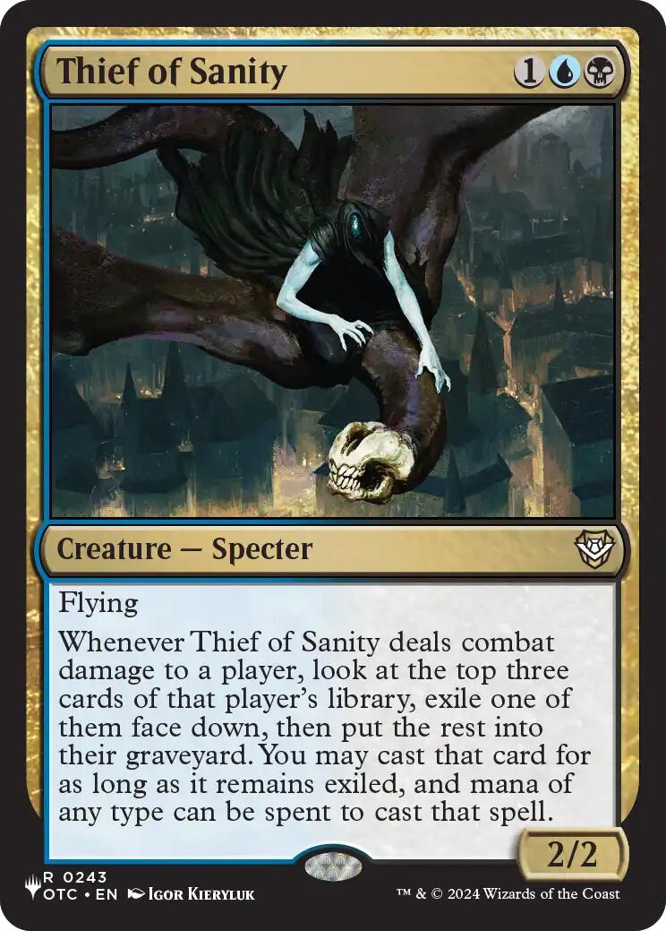 Thief of Sanity [The List] | Magic Magpie