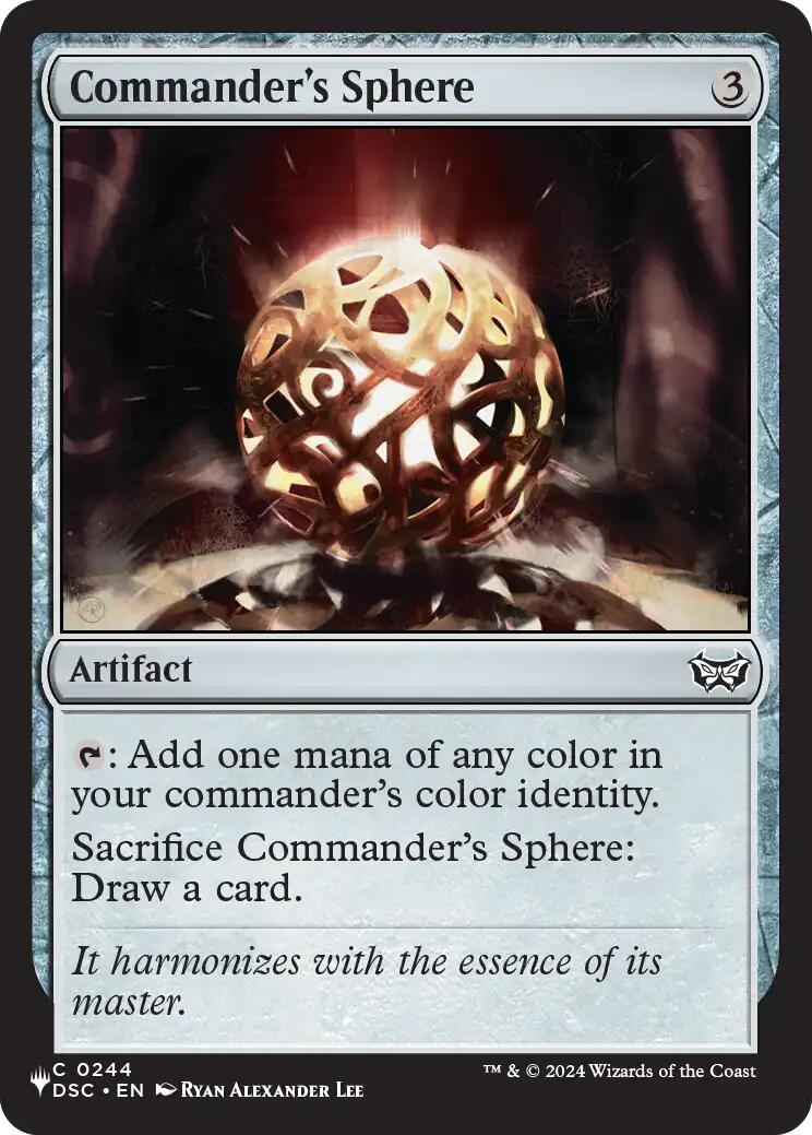 Commander's Sphere (DSC) [The List] | Magic Magpie