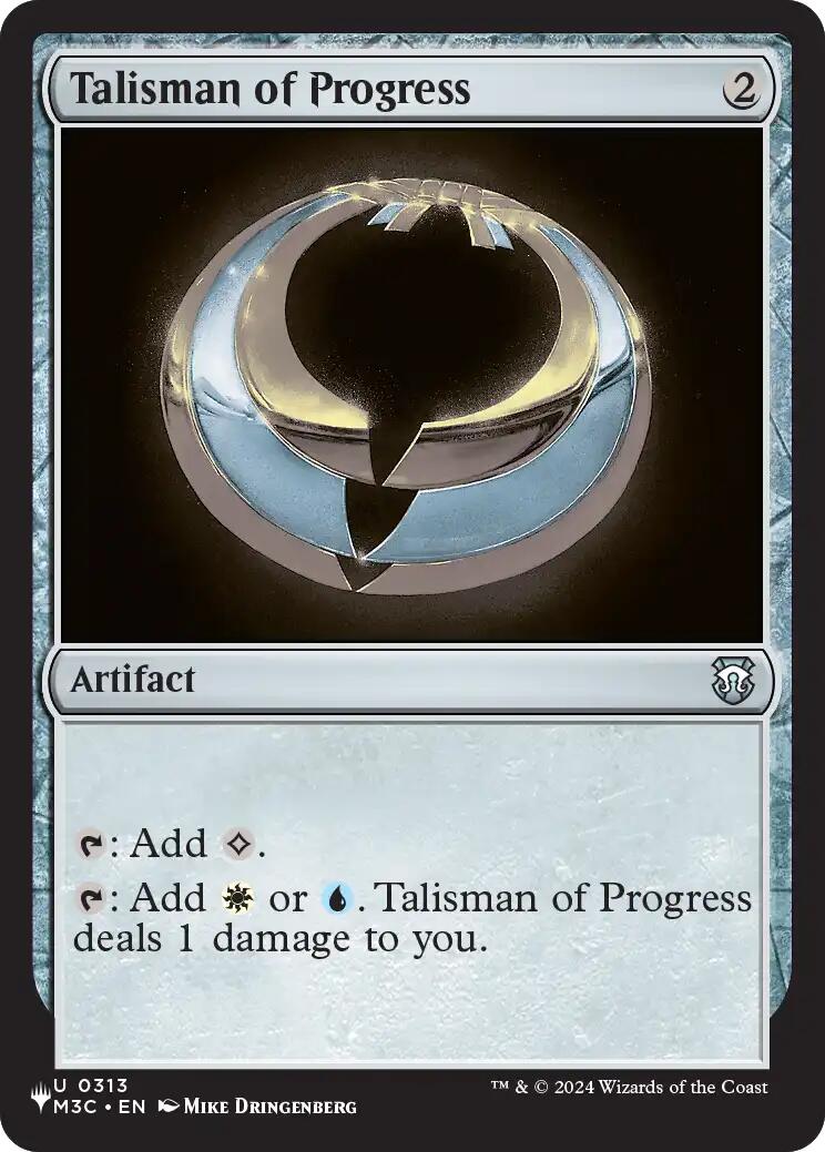 Talisman of Progress [The List] | Magic Magpie