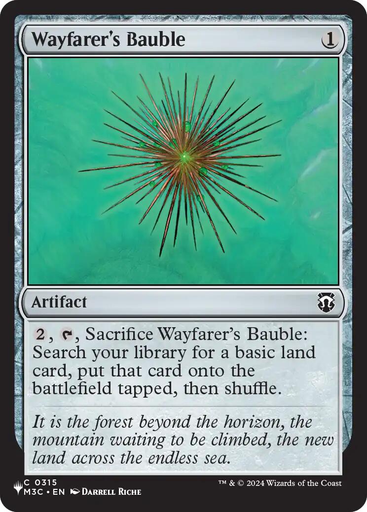 Wayfarer's Bauble (M3C) [The List] | Magic Magpie
