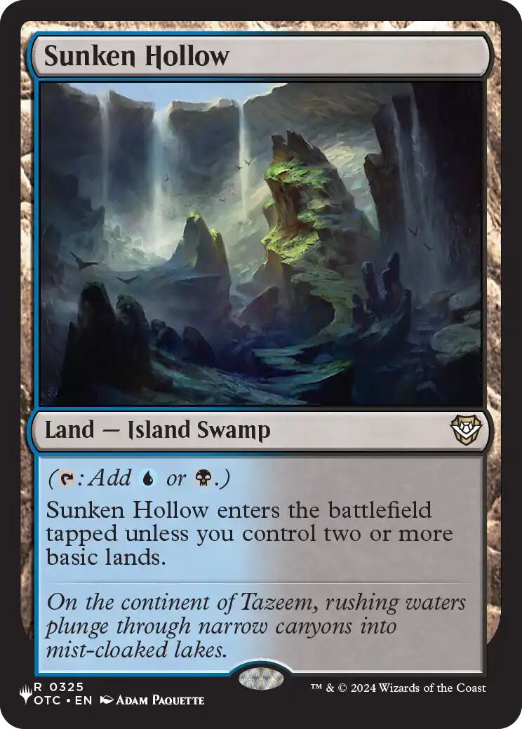 Sunken Hollow [The List] | Magic Magpie