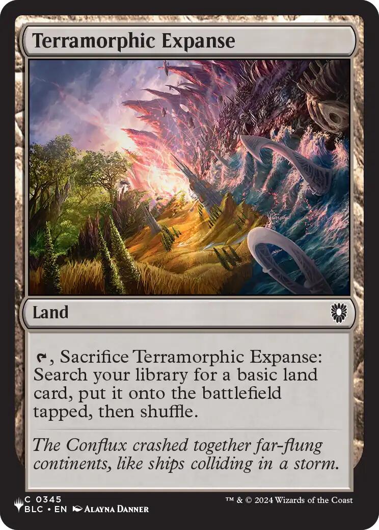 Terramorphic Expanse (BLC) [The List] | Magic Magpie