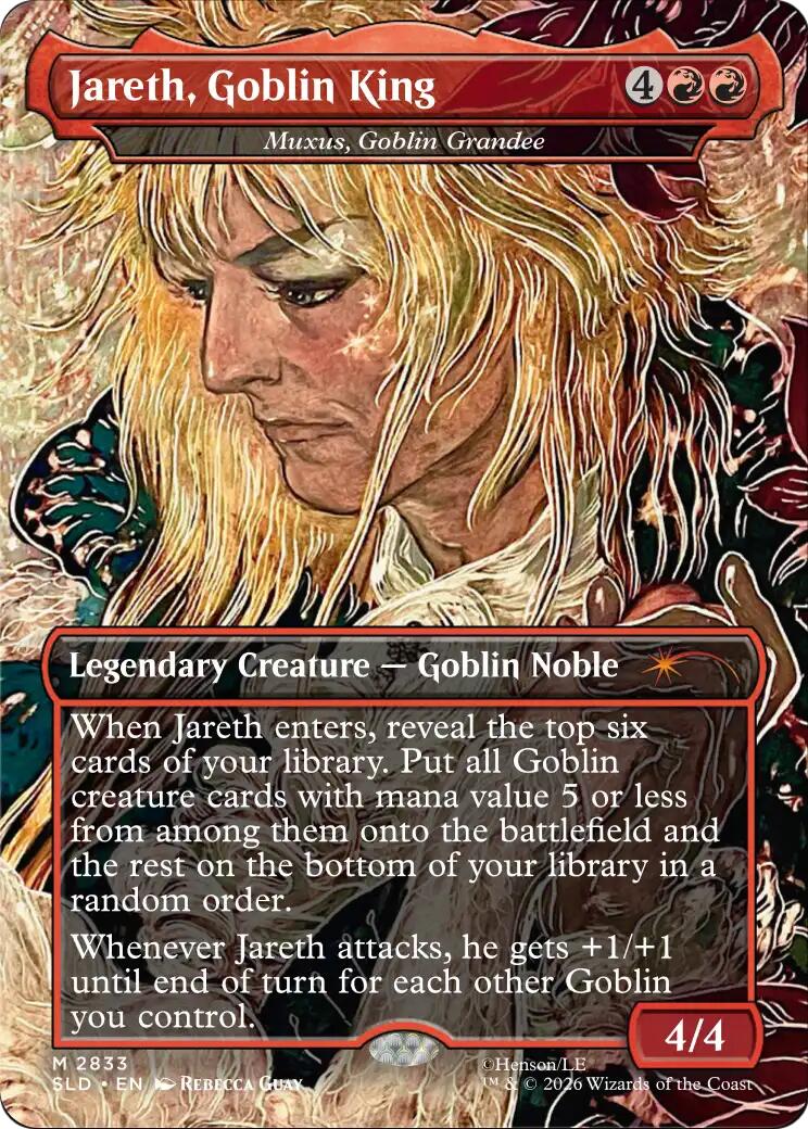 Jareth, Goblin King - Muxus, Goblin Grandee [Secret Lair Drop Series] | Magic Magpie