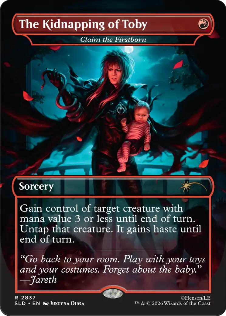 The Kidnapping of Toby - Claim the Firstborn [Secret Lair Drop Series] | Magic Magpie
