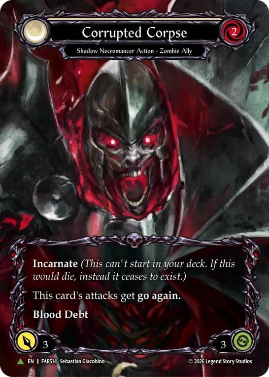 Corrupted Corpse (H) (Marvel) [FAB514] (Promo)  Cold Foil | Magic Magpie