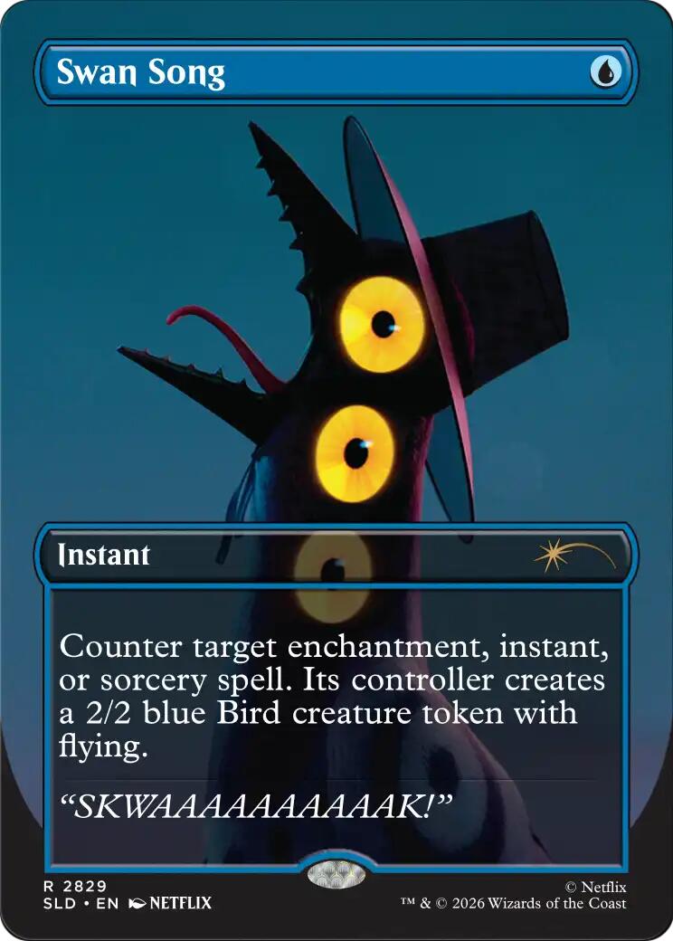 Swan Song (2829) [Secret Lair Drop Series] | Magic Magpie