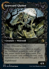 Graveyard Trespasser // Graveyard Glutton (Showcase Equinox) [Innistrad: Midnight Hunt] | Magic Magpie