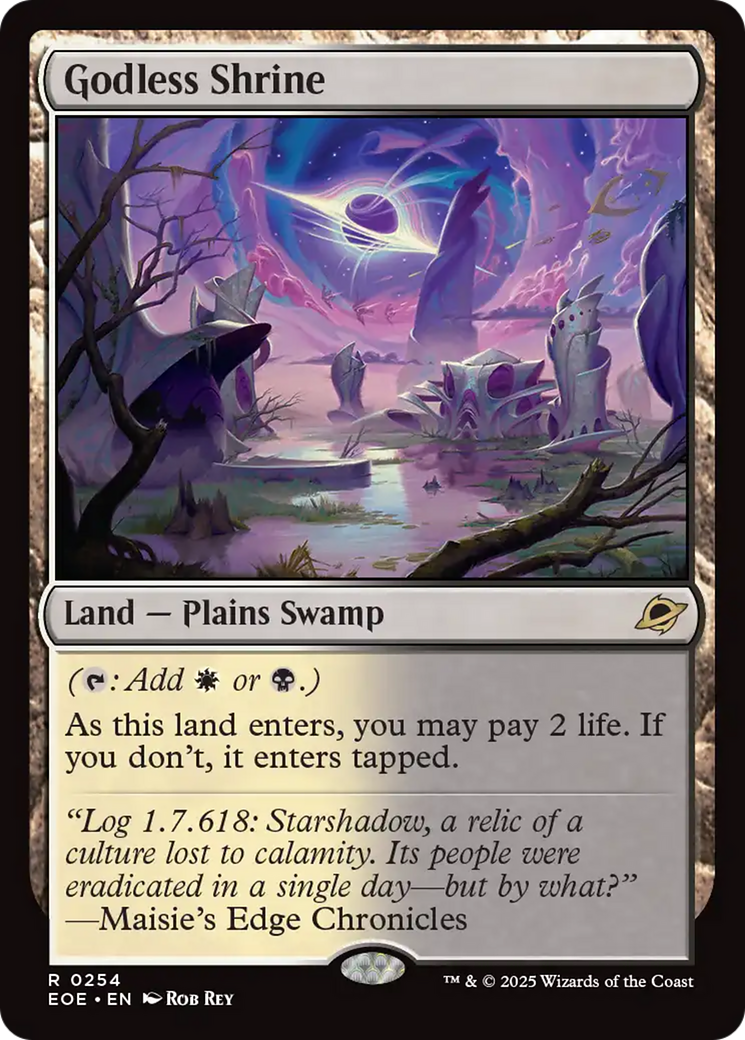 Godless Shrine [Edge of Eternities] | Magic Magpie