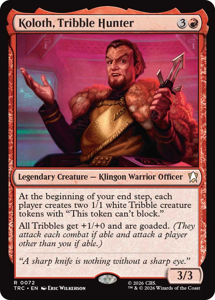 Koloth, Tribble Hunter [Star Trek Commander] | Magic Magpie