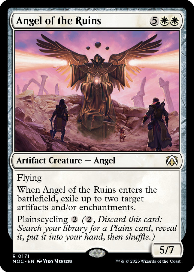 Angel of the Ruins [March of the Machine Commander] | Magic Magpie