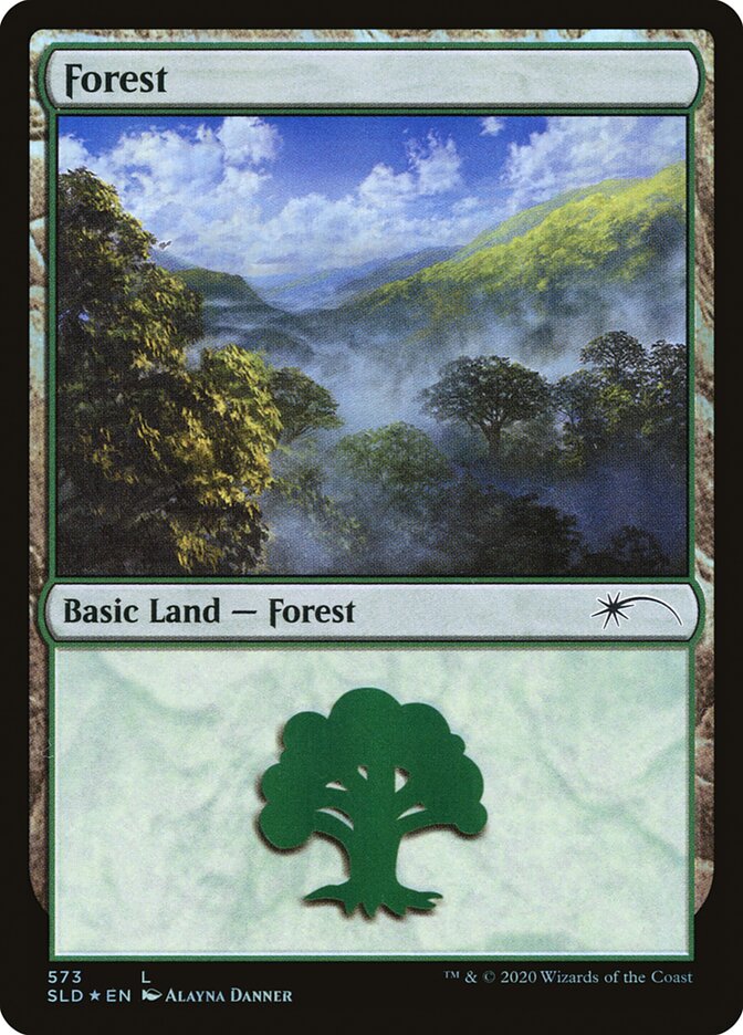 Forest (Lands) (573) [Secret Lair Drop Promos] | Magic Magpie