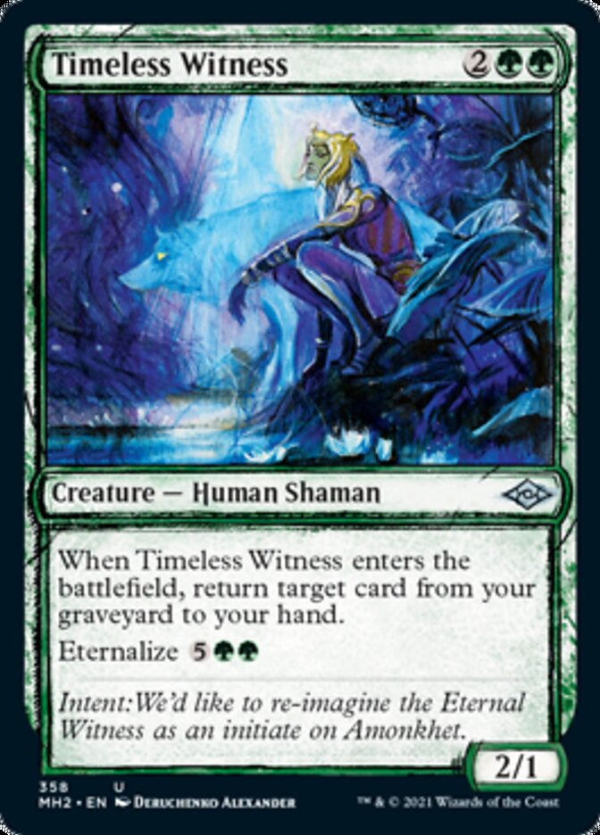 Timeless Witness (Sketch) [Modern Horizons 2] | Magic Magpie