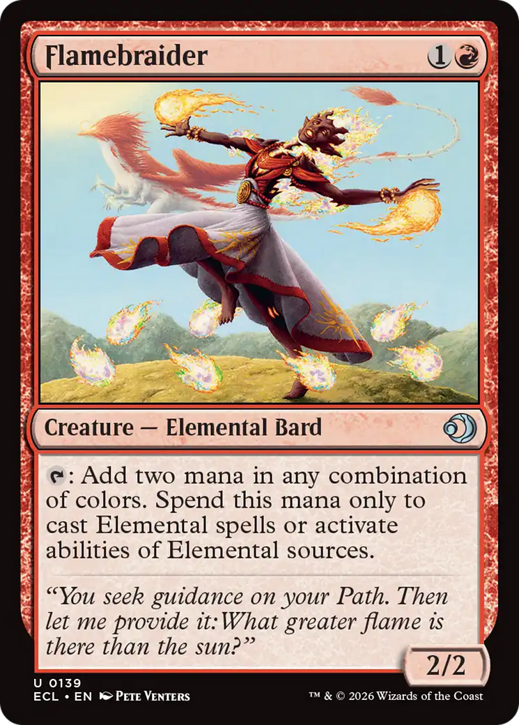 Flamebraider [Lorwyn Eclipsed] | Magic Magpie
