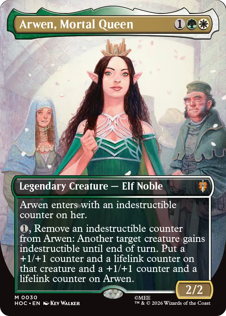 Arwen, Mortal Queen (Borderless) [The Hobbit: Eternal-Legal] | Magic Magpie