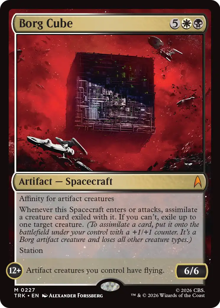 Borg Cube [Star Trek] | Magic Magpie
