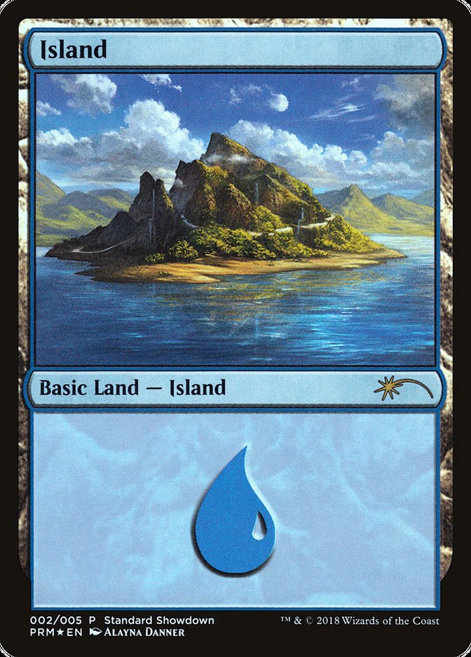 Island (Alayna Danner) [Standard Showdown Promos] | Magic Magpie