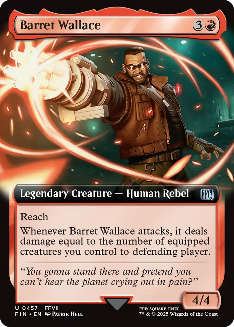 Barret Wallace (Extended Art) [FINAL FANTASY] | Magic Magpie