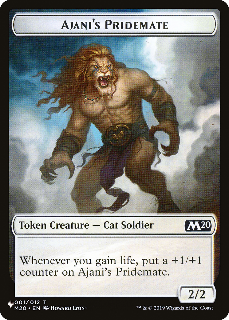 Ajani's Pridemate (FDN) [The List] | Magic Magpie