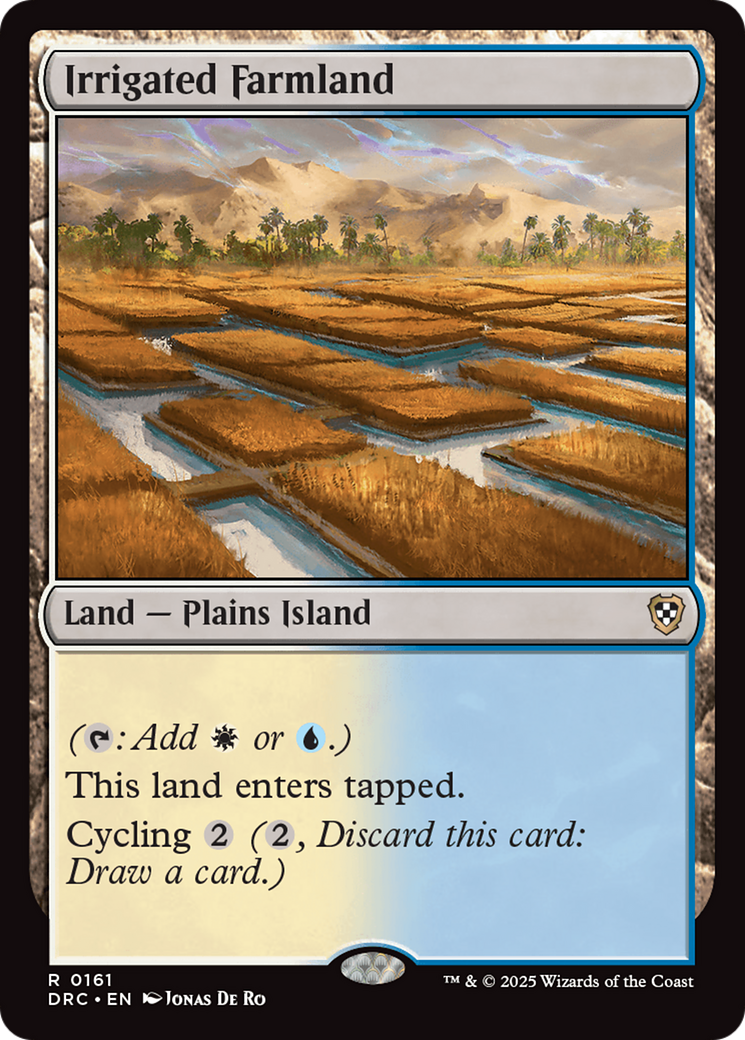 Irrigated Farmland [Aetherdrift Commander] | Magic Magpie