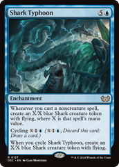 Shark Typhoon [Duskmourn: House of Horror Commander] | Magic Magpie