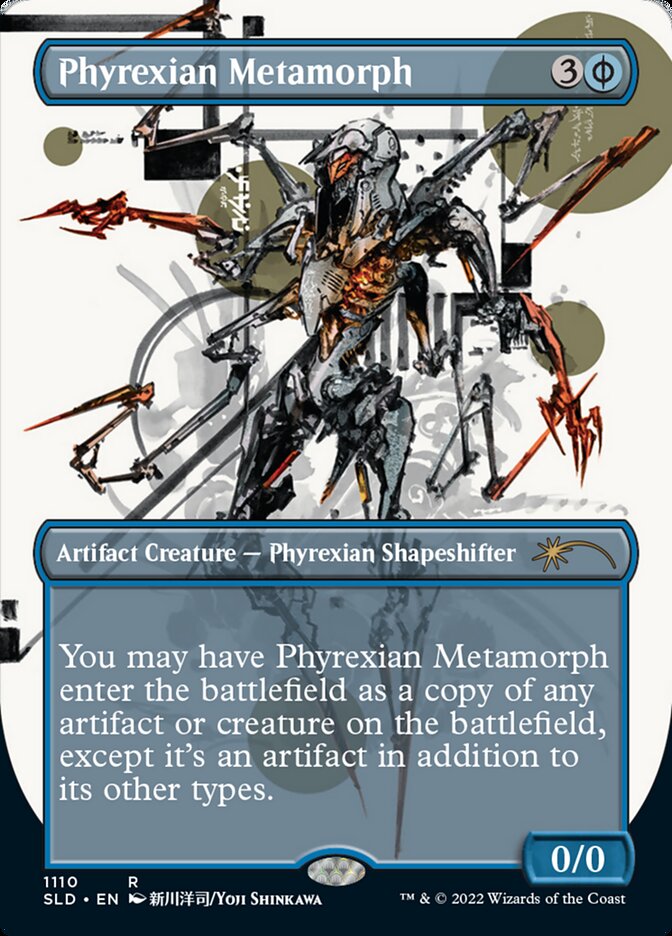 Phyrexian Metamorph (Borderless) [Secret Lair Drop Series] | Magic Magpie