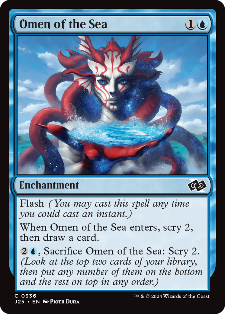 Omen of the Sea [Foundations Jumpstart] | Magic Magpie