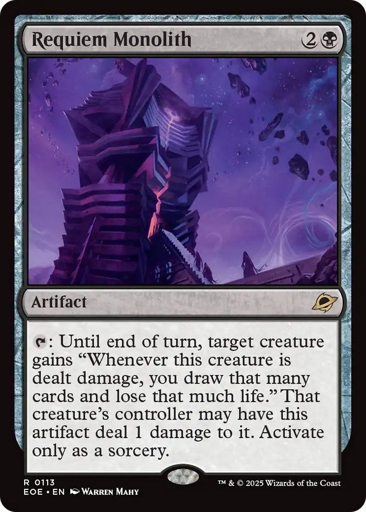 Requiem Monolith [Edge of Eternities] | Magic Magpie