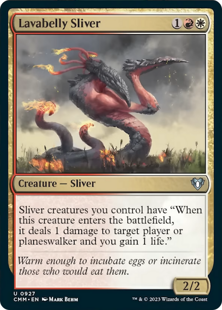 Lavabelly Sliver [Commander Masters] | Magic Magpie