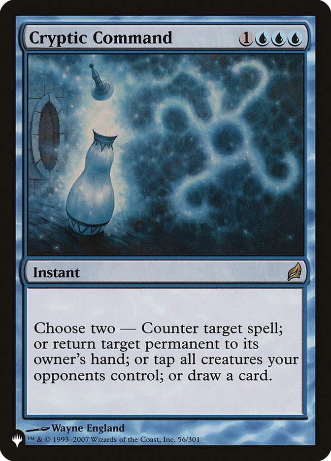 Cryptic Command [The List] | Magic Magpie